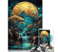 1000 Piece Jigsaw Magical Mount Fuji 1000 Pieces Jigsaw Puzzles For Teens And Adults,Artistic Wall Decor & Birthday Gift Idea for Friends, Home Office 50x75cm