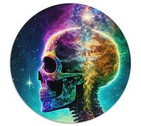 1000 Piece Jigsaw Mind Blown Round Jigsaw Puzzles 1000 Pieces for Adults Perfect for Home & Office Decor, Parties, Birthdays (67.5x67.5cm)