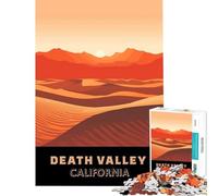 1000 Piece Jigsaw Mojave Death Valley Art Brain Intelligence Challenge Addictive Toys Educational Games Hand Speed Race Gifts For Birthdays (Size 75x50cm)