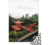 1000 Piece Jigsaw, Monte Palace Madeira, New Year Gift, 70x50cm/1000pcs | For puzzle lovers in winter, this adult jigsaw puzzle with 1000 pieces offers for the Christmas break.