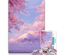 1000 Piece Jigsaw Mount Fuji, Japan Adult Puzzles 1000 Pieces,Learning Educational Toys Family Games Enhance Love between Couples 75x50cm