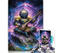 1000 Piece Jigsaw Mysterious God 1000 Pieces Jigsaw Puzzle For Adults Teens,Parent-child Interaction for Age 14 Years Up 50x75cm