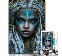 1000 Piece Jigsaw Mystical Nature Spirit Jigsaw Puzzles 1000 Pieces for Adults Teens,Decompressing Intellectual Educational Toy Secret Santa Gifts (50x75cm)
