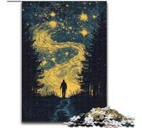 1000 Piece Jigsaw Night Sky Traveler JigsawPuzzle 1000 Pieces for Adults Challenging Brain Teaser for Teenagers, Perfect for Home Decor Or Gift (Size 50x75cm)