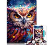 1000 Piece Jigsaw Owl 1000 Piece Jigsaw Puzzles for Adults Gifts,gifts for Friends And Family for for Age 14 26x38cm
