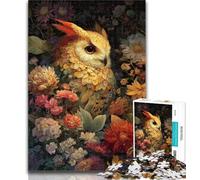1000 Piece Jigsaw Owl 1000 Pieces Jigsaw Puzzles For Teens And Adults,Artistic Wall Decor & Birthday Gift Idea for Friends, Home Office 26x38cm