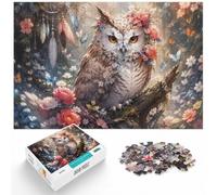 1000 Piece Jigsaw, Owl The Wise One, 1000pcs (40x28cm) | For winter weekends, this adult jigsaw puzzle with 1000 pieces gives puzzle fans a longer challenge for winter downtime.