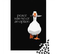 1000 Piece Jigsaw, Peace Was Never An Option, Festive Gift, 70x50cm/1000pcs