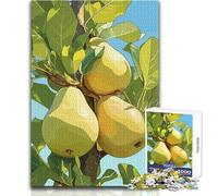 1000 Piece Jigsaw Pears on A Tree Branch Relaxing Way to Fill Spare Time Consistent Precise Cutting Play Toy Size 50x75cm