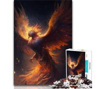1000 Piece Jigsaw Phoenix Bird Jigsaw Puzzles for Adults 1000 Piece,Perfect for Game Nights, Colorful Toy for Home Gift (50x75cm)