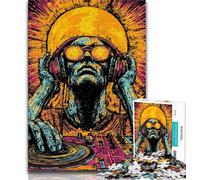 1000 Piece Jigsaw Pop-art Sunglasses Jigsaws 1000 Pieces for Teenagers,Stress Reliever Difficult Challenge Unique Home Decor And Gifts (38x26cm)