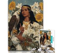 1000 Piece Jigsaw Portrait of Mary The Mother 1000 Pieces Jigsaw Puzzles for Adults And Teens,Fun Activity for Home, Rainy Days Toys, Birthday Gifts 50x75cm