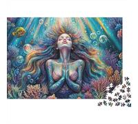 1000 Piece Jigsaw, Prayer of The Mermaid, 70x50cm/1000pcs