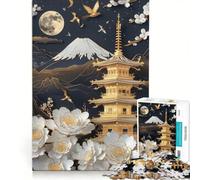1000 Piece Jigsaw Puzzle Abstract Bonsai Tree, Practical Game, Parent-child Interaction, Artists Collection, Fine Art 50x75cm
