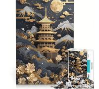 1000 Piece Jigsaw Puzzle Abstract Bonsai Tree, Practical Game, Parent-child Interaction, Artists Collection, Fine Art 38x52cm