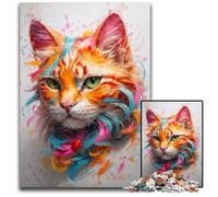 1000 Piece Jigsaw Puzzle Abstract Ethereal Whiskers_193662b - 副本 (2) - 副本 - 副本 Wooden Jigsaw Puzzles Gift for Men And Women, Daily & Special Occasion 1000 PCS