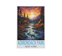 1000 Piece Jigsaw Puzzle，Adirondack Park New York，Puzzle Unique Birthday And Xmas Gifts（75x50cm）-AK73