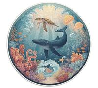 1000 Piece Jigsaw Puzzle Adults Coral Reef Paradise Colorful Fish And Sea Creatures Challenging Puzzle Game for Family Bonding And Leisure Time Activities