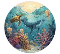 1000 Piece Jigsaw Puzzle Adults Underwater Adventure Relaxing Brain Teaser with Stunning Marine Scene Perfect for Gifting And Family Bonding Time Together