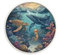 1000 Piece Jigsaw Puzzle Adults Underwater Adventure Relaxing Brain Teaser with Stunning Marine Scene Perfect for Gifting And Family Bonding Time Together