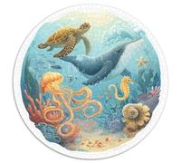 1000 Piece Jigsaw Puzzle Adults Underwater Adventure Relaxing Brain Teaser with Stunning Marine Scene Perfect for Gifting And Family Bonding Time Together