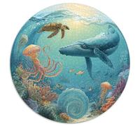 1000 Piece Jigsaw Puzzle Adults Underwater Adventure Relaxing Brain Teaser with Stunning Marine Scene Perfect for Gifting And Family Bonding Time Together