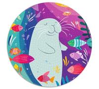 1000 Piece Jigsaw Puzzle Adults Underwater World Relaxing Challenge Stunning Ocean Scene with Fish Turtles And Shipwrecks Perfect for Gifting And Leisure Time