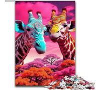 1000-Piece Jigsaw Puzzle African Animals Puzzle Perfect for Teenagers, Family Bonding, Brain Teaser & DIY Home Decor Gift (size : 26x38cm)