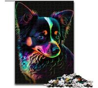 1000 Piece Jigsaw Puzzle Animal Wolf Puzzle Made of Wood,Family Interactive Game, Brain Teaser Gift, Educational Toy 1000pcs(50x75cm)