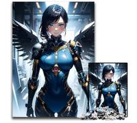 1000 Piece Jigsaw Puzzle Anime Girl Wooden Puzzles Home Activity for Holidays Birthdays And Family Game Nights 1000 PCS(75x50cm)