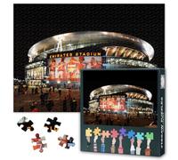1000-Piece Jigsaw Puzzle -Arsenal Emirates Stadium- 50x70cm Large Format for Adults & Teens | Premium Quality, Football Sport Club