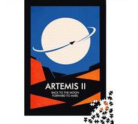 1000 Piece Jigsaw Puzzle, Artemis II Space Mission, 70x50cm/1000pcs, for Adults, Shared Puzzle Activity, Relaxing Evenings And Time Together