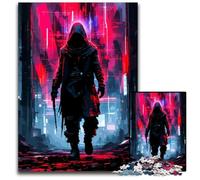 1000 Piece Jigsaw Puzzle Assassins Creed Wooden Jigsaw Puzzles for Adults for Teenager & Families Perfect DIY Decor & BrainTeasing Challenge 1000 PCS(75x50cm)
