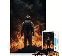 1000 Piece Jigsaw Puzzle Astronaut Catastrophe Clean Joint Game Brain Teasing Play Relax Play Time Birthday Fun Gift (50x75cm)
