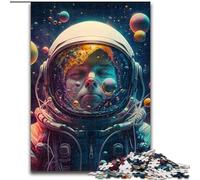 1000-Piece Jigsaw Puzzle Astronaut Nebula Puzzles for Adults Relaxing Entertainment, Home Decor (Size 26x38cm)
