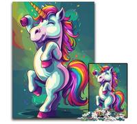 1000 Piece Jigsaw Puzzle Baby Unicorn Cute Animal Paper Jigsaw Puzzles for Adults for Teenager & Families Perfect DIY Decor & BrainTeasing Challenge 1000 PCS(38x26cm)
