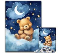 1000 Piece Jigsaw Puzzle Bear Baby Challenging Puzzles for Teenagers & Teens Ideal Birthday 1000 PCS(38x26cm)