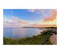 1000 Piece Jigsaw Puzzle Beautiful Sunset Panorama Of Douglas Bay Isle Of Man Family Puzzles Family Games Puzzles For Adults Educational Games Teens Fun Puzzles