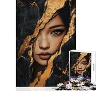 1000 Piece Jigsaw Puzzle Beauty in Decay Hands-on Game Suitable for Couples Educational Toy with Matching Poster And Trivia Sheet (38x26cm)