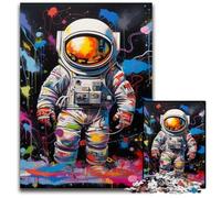 1000 Piece Jigsaw Puzzle Bee Graffiti Painting Wooden Jigsaw Puzzles Perfect for Christmas, Halloween, Easter, New Year 50x75CM/19.68x29.52inch