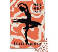 1000 Piece Jigsaw Puzzle, Belles Ballerines, 52x38cm/1000pcs, for Adults, Shared Puzzle Activity, Relaxing Evenings And Time Together