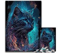 1000 Piece Jigsaw Puzzle Bengal Cat Impossible Jigsaw Puzzles for Adults Brain TeaserHome Decor Perfect 1000 PCS(38x26cm)