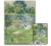 1000 Piece Jigsaw Puzzle Berthe Morisot Wooden Jigsaw Puzzles for Adults for Teenager & Families Perfect DIY Decor & BrainTeasing Challenge 1000 PCS(75x50cm)
