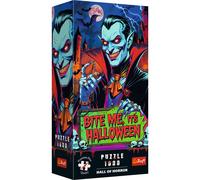 1000 Piece Jigsaw Puzzle Bite Me It's Halloween Vampire Dracula Hall of Horror