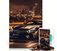 1000 Piece Jigsaw Puzzle BMW AMG GT Stealth Edition Accurate Cut Art, Mind Game Gift, Easy Play Game, Birthday Fun Gift (38x26cm)