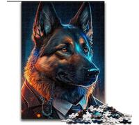 1000 Piece Jigsaw Puzzle Boss Giraffe cardboard Jigsaw Puzzles Challenging DIY Brain Game, Interactive Family Activity (Size 26x38cm)