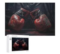 1000 Piece Jigsaw Puzzle, Boxing Gloves The Ultimate Fighter's Gear