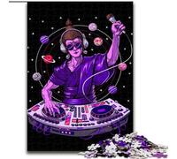 1000-Piece Jigsaw Puzzle Buddha Psychedelic DJ Puzzle Perfect for Teenagers, Family Bonding, Brain Teaser & DIY Home Decor Gift (size : 50x75cm)
