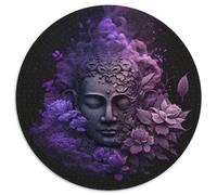 1000-Piece Jigsaw Puzzle Buddha Statues Cardboard Puzzles Home Decor Brain Teaser Game for Teenagers & Family Interaction 67.5x67.5cm