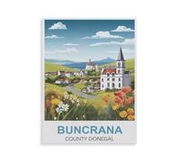 1000 Piece Jigsaw Puzzle,Buncrana County Donegal,Puzzle Unique Birthday And Xmas Gifts(38x26cm)-GY37